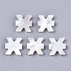 Natural White Shell Beads SSHEL-ZX004-02E-1