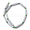 Handmade Lampwork Chevron Beads LAMP-Z019-01-14-2