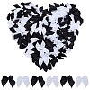 200Pcs 2 Colors Handmade Woven Accessories AJEW-AR0002-72-1