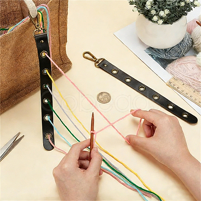 4Pcs Alloy Leather Threader AJEW-CL0005-55B-1