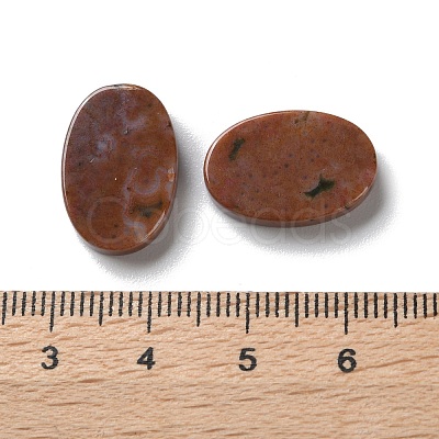 Natural Ocean Agate/Ocean Jasper Cabochons G-B138-04C-1