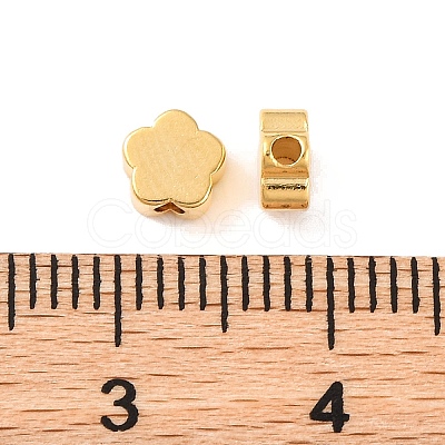 Brass Beads LS-KK-U024-18G-1