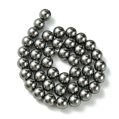 Eco-Friendly Glass Pearl Beads X-HY-J002-10mm-HX088-1