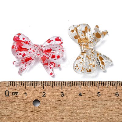 Transparent Acrylic Beads X-OACR-E033-10-1