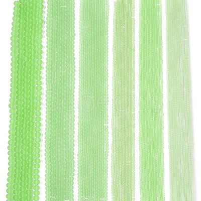 Transparent Glass Beads Strands EGLA-A044-T1mm-MD09-1