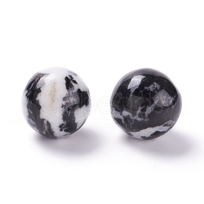 Natural Zebra Jasper Beads G-D456-15-1