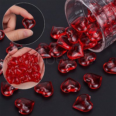 120Pcs Resin Beads RESI-SP0001-17A-1