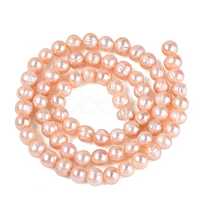 Natural Cultured Freshwater Pearl Beads Strands PEAR-N013-06G-03-1