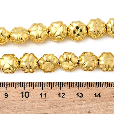 Electroplate Glass Beads Strands EGLA-F166-16G-1