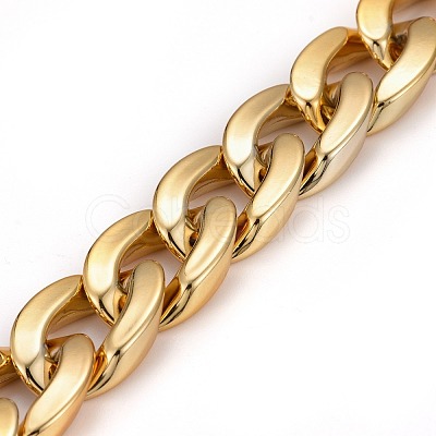 CCB Plastic Twist Chains Bag Handles AJEW-BA00078-1
