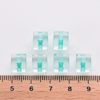Transparent Acrylic Beads TACR-S154-12A-68-1