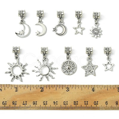Tibetan Style Alloy Pendants PALLOY-FS00001-1