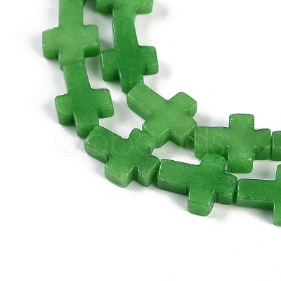 Natural Malaysia Jade Dyed Beads Strands G-I369-A02-02-1