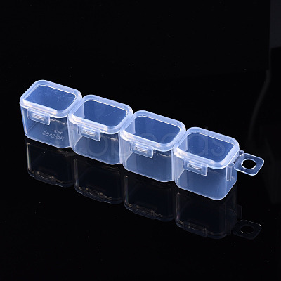 Rectangle Polypropylene(PP) Bead Storage Containers CON-Q040-001-1