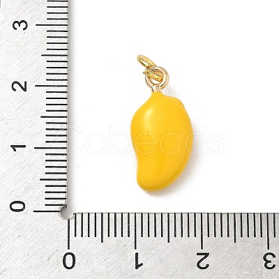 Brass Enamel Pendants KK-H523-01H-G-1