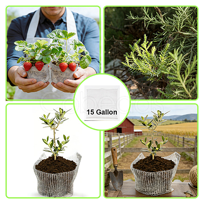 Stainless Steel Mesh Bag Plant Protection Insect Proof Mesh Bag AJEW-WH0410-71-1