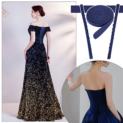 1 Set Women's Wedding Dress Zipper Replacement DIY-BC0009-93B-1