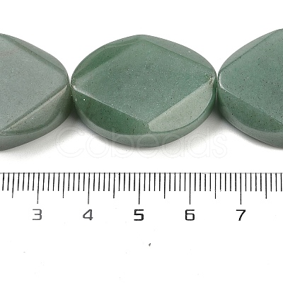 Natural Green Aventurine Beads Strands G-U018-D01-01-1