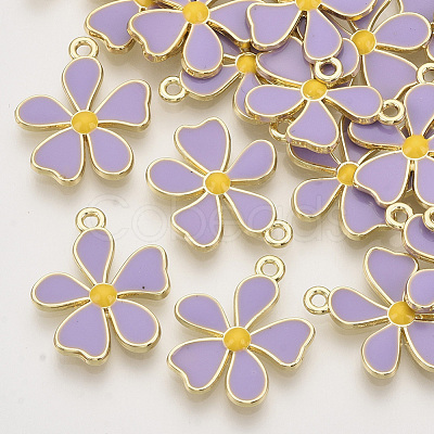 Alloy Enamel Pendants ENAM-N051-09C-1