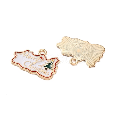 Alloy Enamel Pendants ENAM-I061-01KCG-08A-1