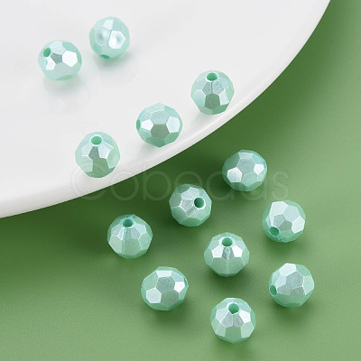Opaque Acrylic Beads MACR-S373-69-A01-1