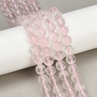Natural Rose Quartz Beads Strands G-F792-C10-06-1