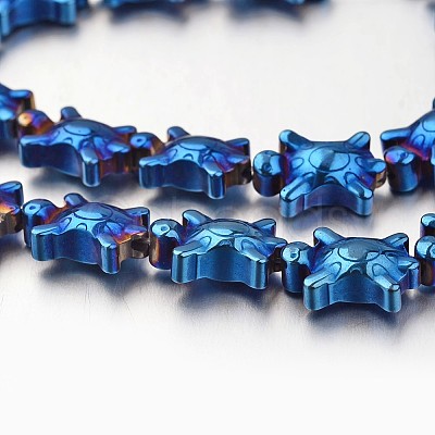 Electroplate Non-magnetic Synthetic Hematite Bead Strands G-F300-52A-05-1