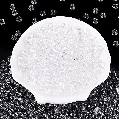 FGB Transparent Glass Seed Beads SEED-N013-01B-13-1