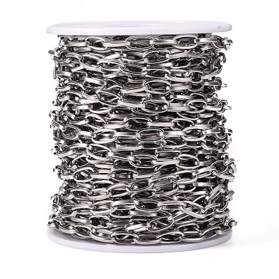 Tarnish Resistant 304 Stainless Steel Cable Chains CHS-L022-03P-1