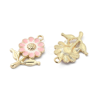 8Pcs Alloy Enamel Pendants ENAM-YW0002-31F-1