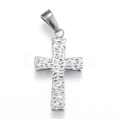 Tarnish Resistant 304 Stainless Steel Pendants STAS-H330-06P-1