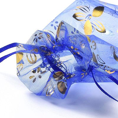 Organza Drawstring Jewelry Pouches OP-I001-A07-1