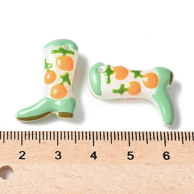 Baking Paint Glass Enamel Beads LS-BLOW-D300-01B-1