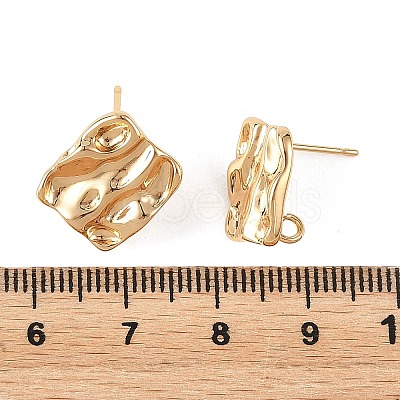 SHEGRACE Brass Stud Earring Findings XGRQ64318-872G-1
