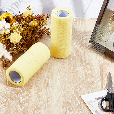 Deco Mesh Polyester Ribbons DIY-GF0013-21A-1