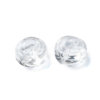 20Pcs Transparent Glass Beads GLAA-Q103-01D-1