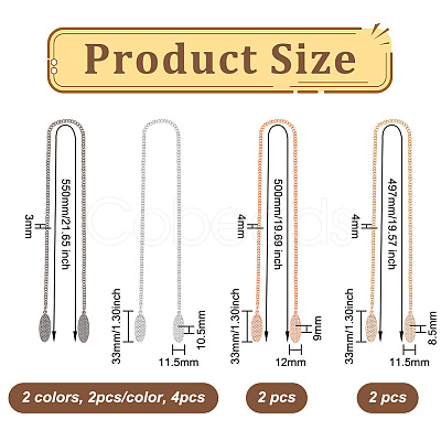 8Pcs 4 Style Alloy Napkin Clip AJEW-OC0004-44-1