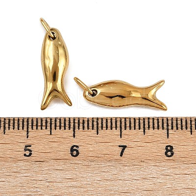 304 Stainless Steel Pendants STAS-Z152-06G-1