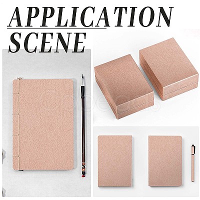 Velvet Coated Book-binding Paper DIY-WH0033-32C-1