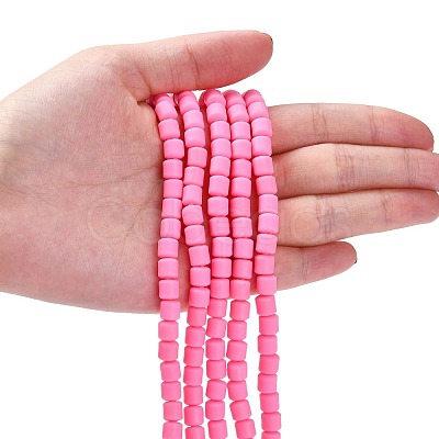 Handmade Polymer Clay Bead Strands X-CLAY-ZX006-01-7-1