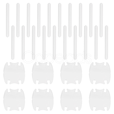 Car Door Handle Bling Plastic Protective Sticker AJEW-WH0518-77-1