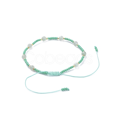 Adjustable Braided Bead Bracelets BJEW-JB04902-01-1