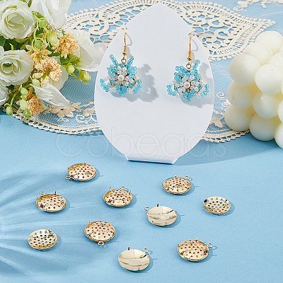 10Pcs Brass Combinable Pendants KK-BBC0021-92-1