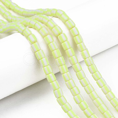 Handmade Polymer Clay Bead Strands CLAY-T020-12J-1