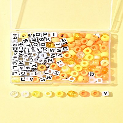 Transparent & Opaque Acrylic Beads KY-FS0001-26C-1