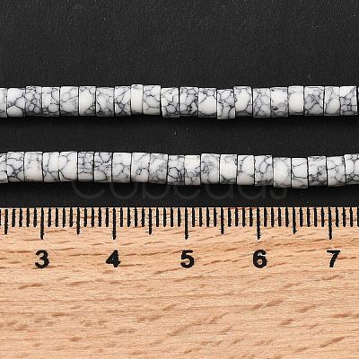 Dyed Synthetic Turquoise Beads Strands G-Z089-A04-A-1