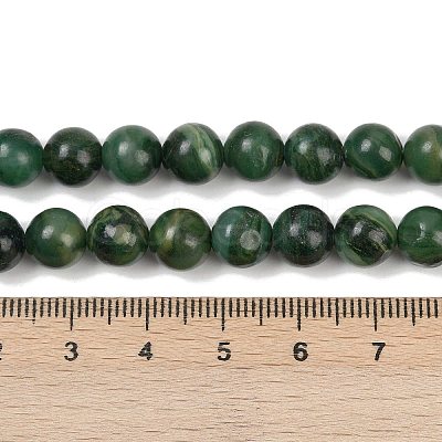 Natural African Jade Beads Strands G-K091-4mm-1