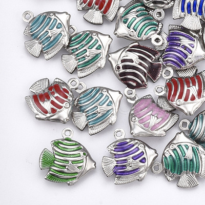 304 Stainless Steel Pendants STAS-T039-04A-1