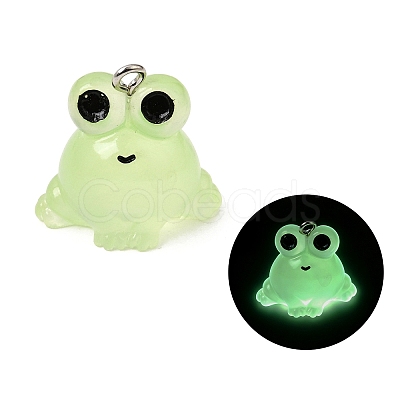 Luminous Transparent Resin Pendants RE-CBAD0A2-01P-1