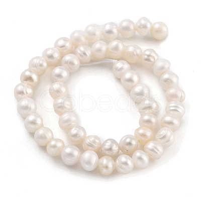 Natural Cultured Freshwater Pearl Beads Strands LS-PEAR-C003-39-1